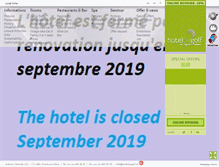 Tablet Screenshot of hoteldugolf.ch